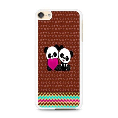 Cute Twin Panda iPod Touch 6 / 7 Case - Image 2