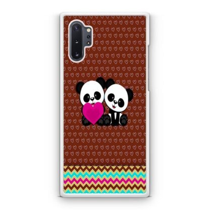 Cute Twin Panda Samsung Galaxy Note 10 / Note 10 Plus Case - Image 2