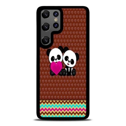 Cute Twin Panda Samsung Galaxy S25 / S25 Plus / S25 Ultra Case