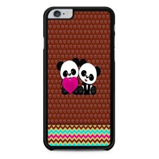 Cute Twin Panda iPhone 6 / 6S / 6 Plus / 6S Plus Case