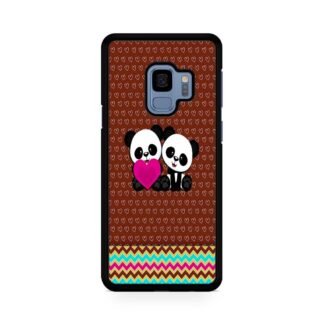 Cute Twin Panda Samsung Galaxy S9 / S9 Plus Case
