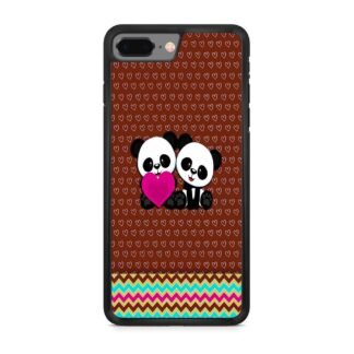 Cute Twin Panda iPhone 7 Plus / 8 Plus Case