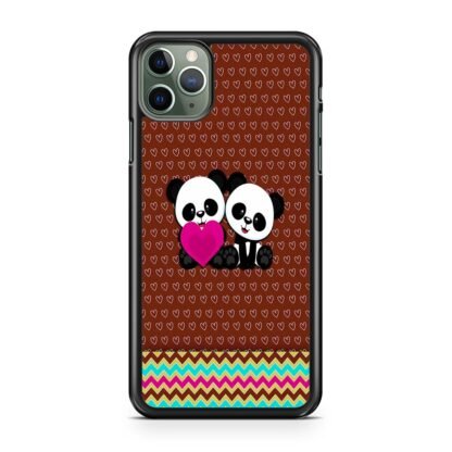 Cute Twin Panda iPhone 15 / 15 Plus / 15 Pro / 15 Pro Max Case