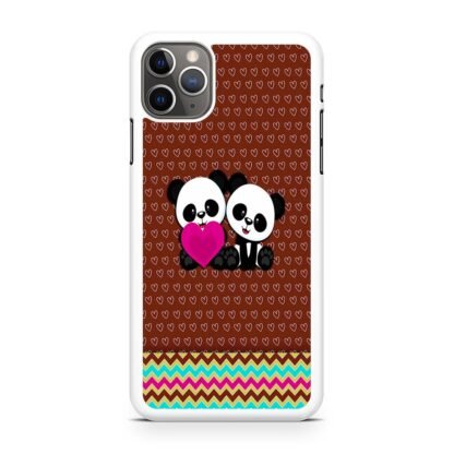 Cute Twin Panda iPhone 15 / 15 Plus / 15 Pro / 15 Pro Max Case - Image 2