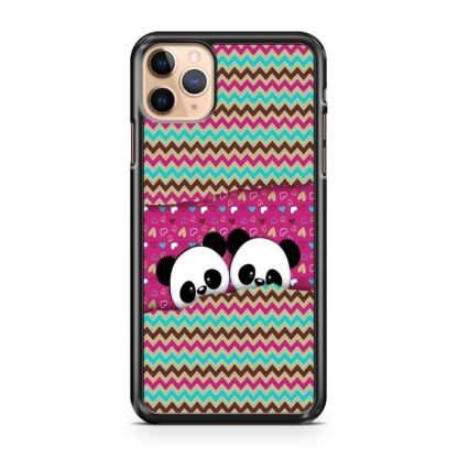 Cute Twin Panda Pink iPhone 13 / 13 Pro / 13 Pro Max / 13 Mini Case
