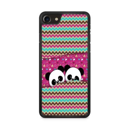 Cute Twin Panda Pink iPhone 7 / 8 / SE 2020 / SE 2022 Case