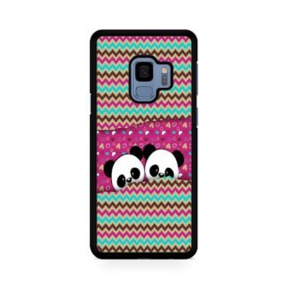 Cute Twin Panda Pink Samsung Galaxy S9 / S9 Plus Case
