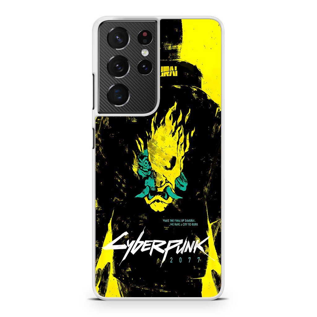 Cyberpunk 2077 Samurai Samsung Galaxy S21 / S21 Plus / S21 Ultra / S21 FE Case - Image 2