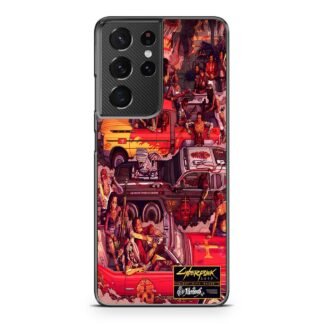 Cyberpunk 2077 Valentinos Samsung Galaxy S21 / S21 Plus / S21 Ultra / S21 FE Case