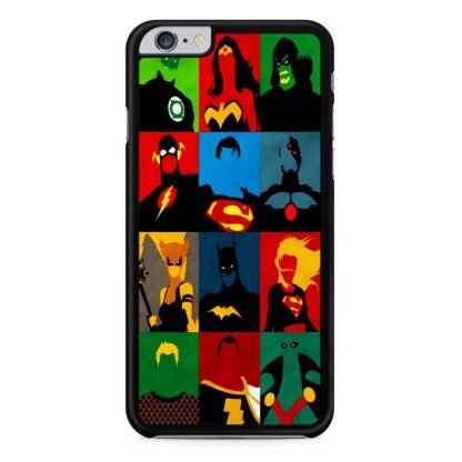 DC Justice League Hero Vector iPhone 6 / 6S / 6 Plus / 6S Plus Case