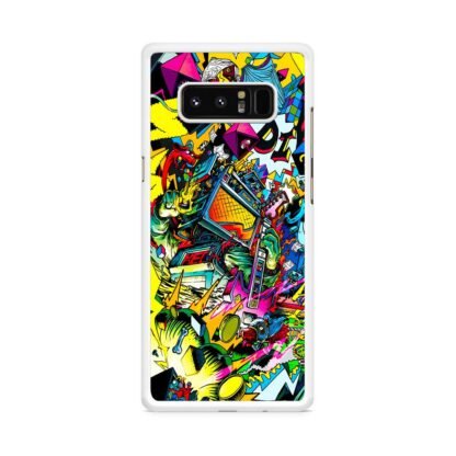 DJ Music Electro Samsung Galaxy Note 8 Case - Image 2