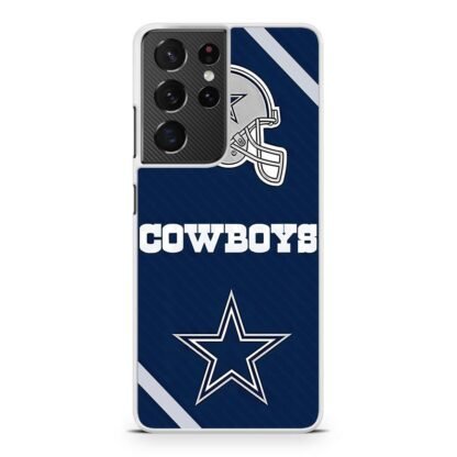 Dallas Cowboys NFL Logo Samsung Galaxy S21 / S21 Plus / S21 Ultra / S21 FE Case - Image 2