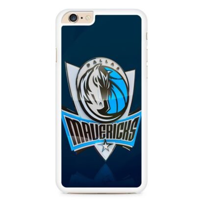 Dallas Mavericks Blue Logo iPhone 6 / 6S / 6 Plus / 6S Plus Case - Image 2