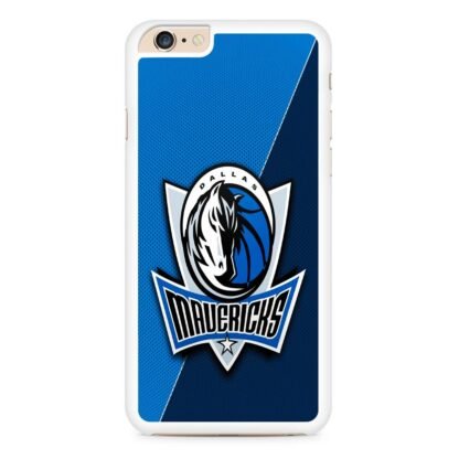 Dallas Mavericks Carbon Logo iPhone 6 / 6S / 6 Plus / 6S Plus Case - Image 2