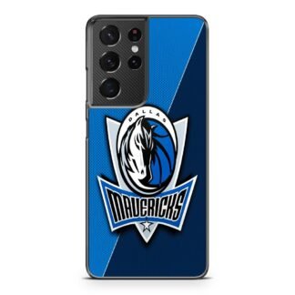 Dallas Mavericks Carbon Logo Samsung Galaxy S21 / S21 Plus / S21 Ultra / S21 FE Case