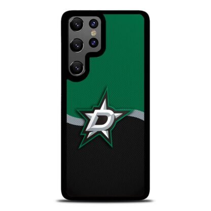 Dallas Stars Carbon Logo Samsung Galaxy S25 / S25 Plus / S25 Ultra Case