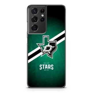 Dallas Stars Dark Green Logo Samsung Galaxy S21 / S21 Plus / S21 Ultra / S21 FE Case