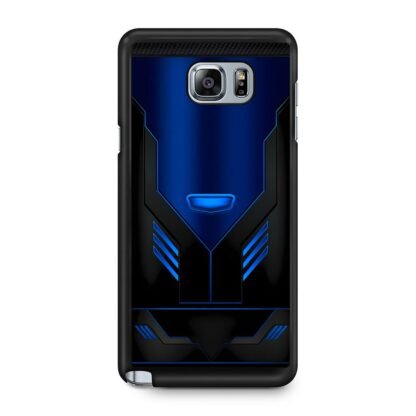 Dark Blue Robotics Cover Samsung Galaxy Note 5 Case