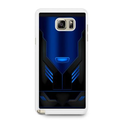 Dark Blue Robotics Cover Samsung Galaxy Note 5 Case - Image 2