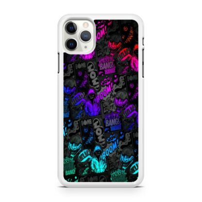 Dark Boom Bang Neon Color Collage iPhone 12 / 12 Pro / 12 Pro Max / 12 Mini Case - Image 2