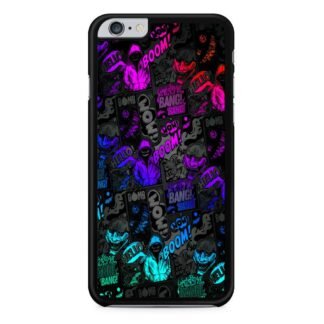 Dark Boom Bang Neon Color Collage iPhone 6 / 6S / 6 Plus / 6S Plus Case