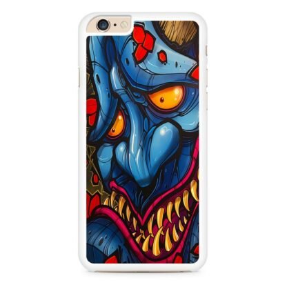 Demon Monster Blue Fangs iPhone 6 / 6S / 6 Plus / 6S Plus Case - Image 2