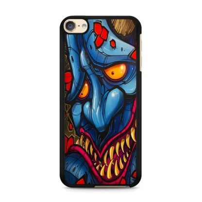Demon Monster Blue Fangs iPod Touch 6 / 7 Case