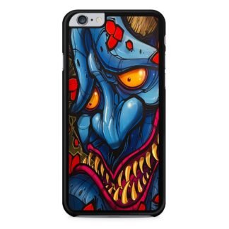 Demon Monster Blue Fangs iPhone 6 / 6S / 6 Plus / 6S Plus Case