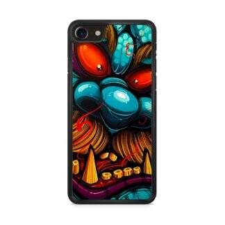Demon Monster Blue Red Eyes iPhone 7 / 8 / SE 2020 / SE 2022 Case