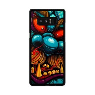 Demon Monster Blue Red Eyes Samsung Galaxy Note 8 Case