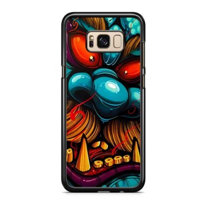 Demon Monster Blue Red Eyes Samsung Galaxy S8 / S8 Plus Case