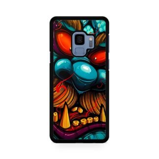 Demon Monster Blue Red Eyes Samsung Galaxy S9 / S9 Plus Case