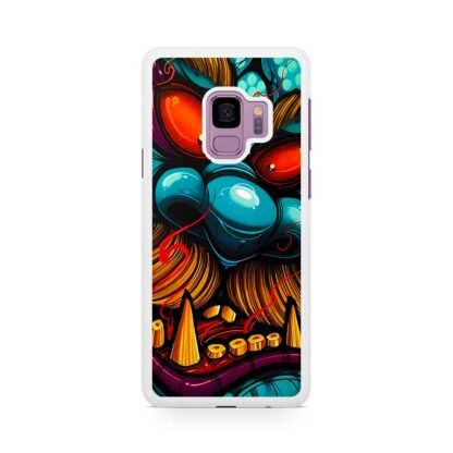Demon Monster Blue Red Eyes Samsung Galaxy S9 / S9 Plus Case - Image 2