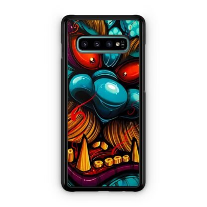 Demon Monster Blue Red Eyes Samsung Galaxy S10 / S10e / S10 Plus / S10 5G Case