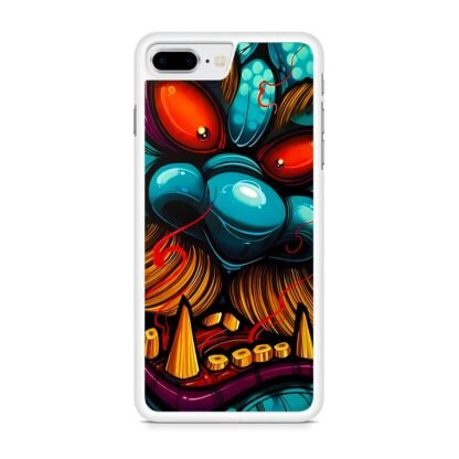 Demon Monster Blue Red Eyes iPhone 7 Plus / 8 Plus Case - Image 2