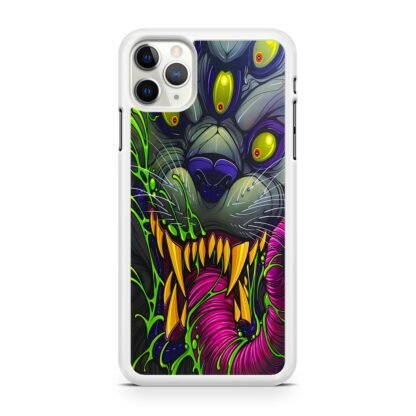 Demon Monster Eyes Tiger iPhone 12 / 12 Pro / 12 Pro Max / 12 Mini Case - Image 2