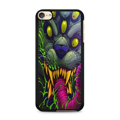 Demon Monster Eyes Tiger iPod Touch 6 / 7 Case