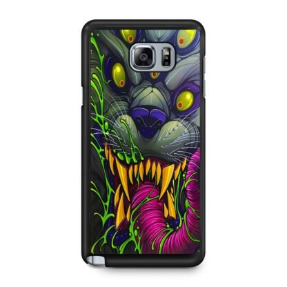 Demon Monster Eyes Tiger Samsung Galaxy Note 5 Case