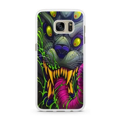Demon Monster Eyes Tiger Samsung Galaxy S7 / S7 Edge Case - Image 2