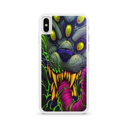 Demon Monster Eyes Tiger iPhone X / XR / XS / XS Max Case - Image 2