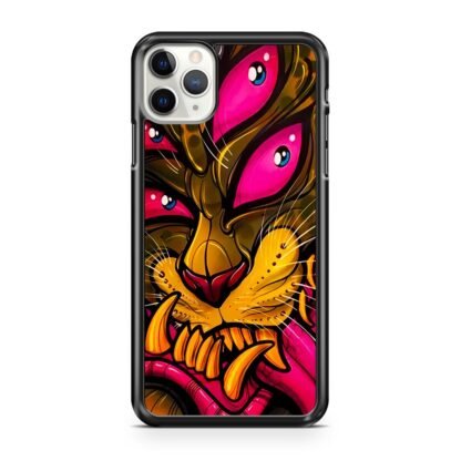 Demon Monster Four Eyes Cheetah iPhone 12 / 12 Pro / 12 Pro Max / 12 Mini Case