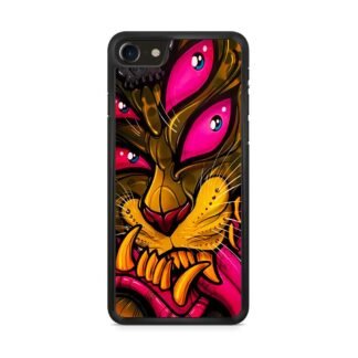Demon Monster Four Eyes Cheetah iPhone 7 / 8 / SE 2020 / SE 2022 Case