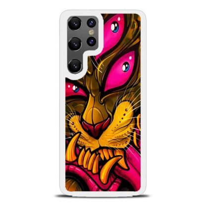 Demon Monster Four Eyes Cheetah Samsung Galaxy S25 / S25 Plus / S25 Ultra Case - Image 2