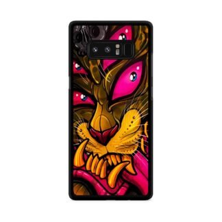 Demon Monster Four Eyes Cheetah Samsung Galaxy Note 8 Case
