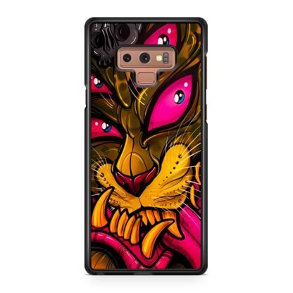 Demon Monster Four Eyes Cheetah Samsung Galaxy Note 9 Case