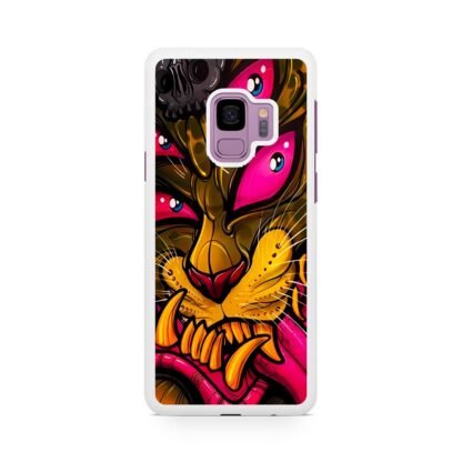 Demon Monster Four Eyes Cheetah Samsung Galaxy S9 / S9 Plus Case - Image 2