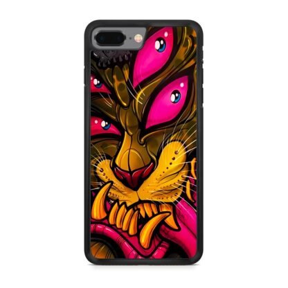 Demon Monster Four Eyes Cheetah iPhone 7 Plus / 8 Plus Case
