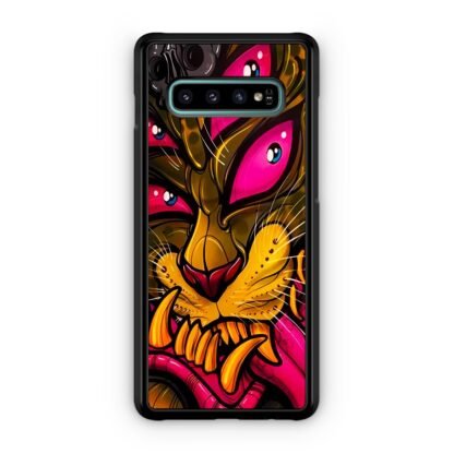 Demon Monster Four Eyes Cheetah Samsung Galaxy S10 / S10e / S10 Plus / S10 5G Case