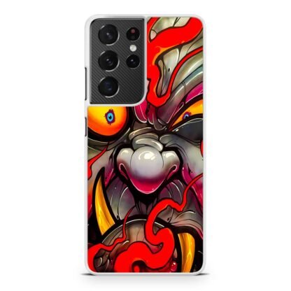 Demon Monster Red Aura Samsung Galaxy S21 / S21 Plus / S21 Ultra / S21 FE Case - Image 2