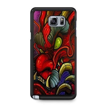 Demon Monster Red Dragon Samsung Galaxy Note 5 Case